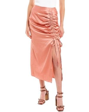 Keepsake Closer Midi Skirt - Pink