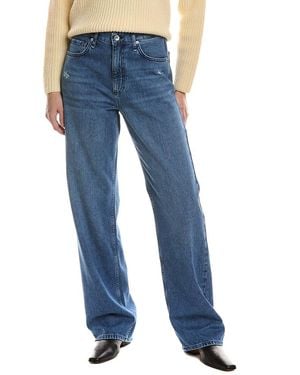 Rag & Bone Shannon Polk Relaxed Straight Jean - Blue