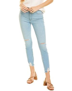 DL1961 Farrow Dark High-Rise Ankle Jean - Blue