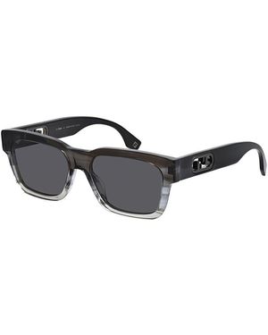 Fendi O'Lock 53Mm Sunglasses - Black