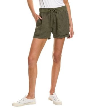 James Perse Linen Short - Green