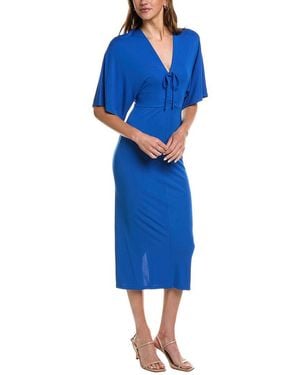 Diane von Furstenberg Valerie Midi Dress - Blue