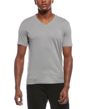 John Varvatos Nash V-Neck Shirt - Grey