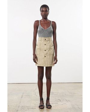 Mara Hoffman Lici Mini Skirt - Natural
