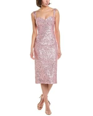 GIGII'S Flora Slim Fit Dress - Red