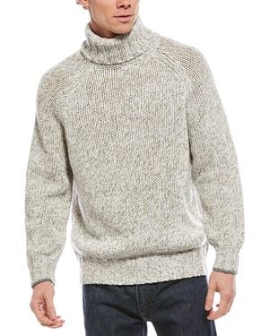Brunello Cucinelli Wool & Cashmere-Blend Jumper - Grey