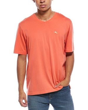 Tommy Bahama New Bali Skyline V-Neck T-Shirt - Orange