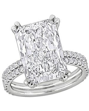 Created Forever 14K 8.56 Ct. Tw. Lab-Grown Diamond Engagement Ring - White