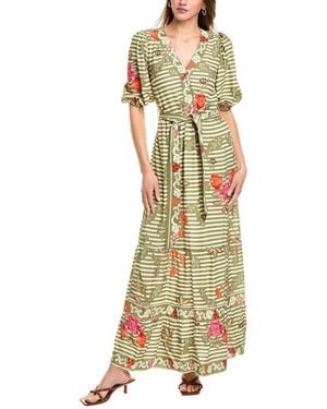 Garrie B Maxi Dress - Metallic