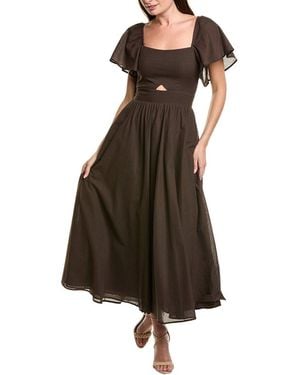 BGL Midi Dress - Brown