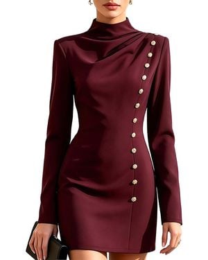 Dilireba Mini Dress - Red