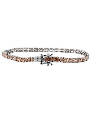 Prince Diamond & Jewelry 14K 9.00 Ct. Tw. Lab-Grown Diamond Tennis Bracelet - White