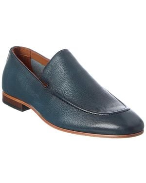 Donald J Pliner Tristan Leather Loafer - Blue