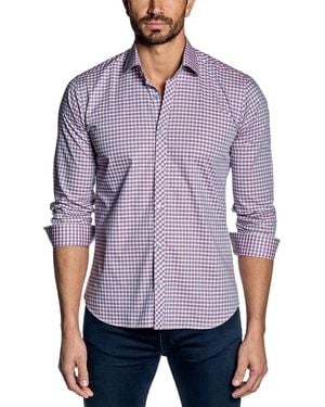Jared Lang Woven Shirt - Purple