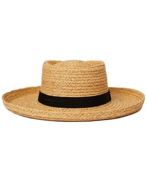 BTB Los Angeles Steph Straw Hat - Natural
