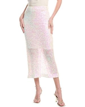 Endless Rose Sequin Maxi Skirt - Pink