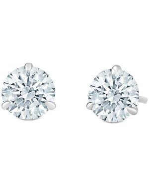 Lab Grown Diamonds 14k 3.00 Ct. Tw. Lab-grown Diamond Studs - Blue
