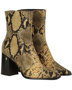 Jimmy Choo Bryelle 85 Leather Bootie - Brown