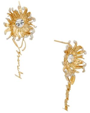 Givenchy Daisy Earrings - Metallic