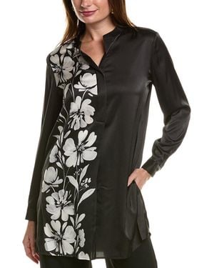 Anne Klein Popover Tunic - Black