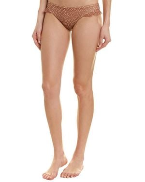 Ella Moss Dashing Dots Bikini Bottom - Natural
