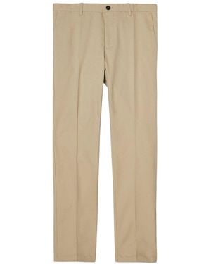Robert Talbott Douglas Brushed Chino Pant - Natural