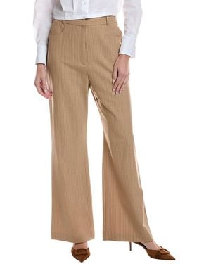Maje Wool-Blend Trouser - Natural