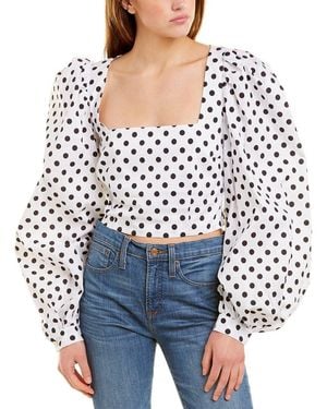 Caroline Constas Elliot Top - Blue