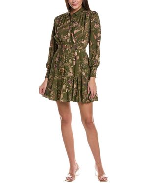 AllSaints Keeley Peggy Mini Dress - Green