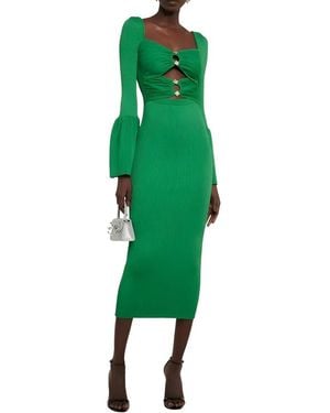 CAMILA BLANCO Midi Dress - Green