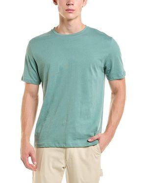 Reiss Oxford Crew Neck Jersey T-Shirt - Green