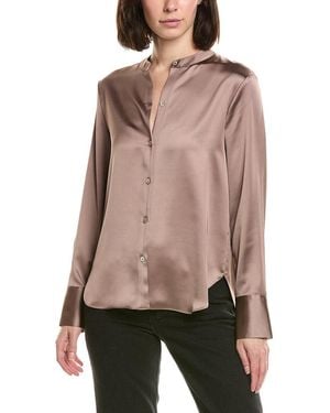 Vince Slim Fit Blouse - Red