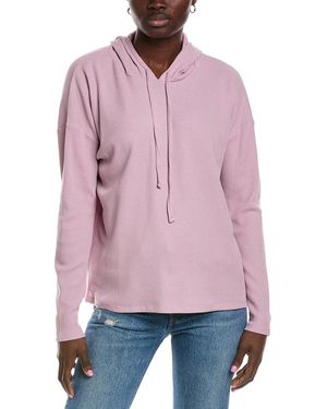Splendid draped thermal hoodie best sale