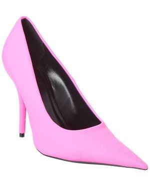 Balenciaga Knife Canvas Pump - Pink