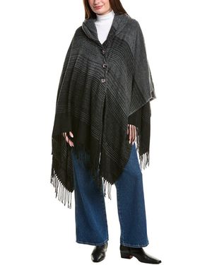 La Fiorentina Poncho - Black