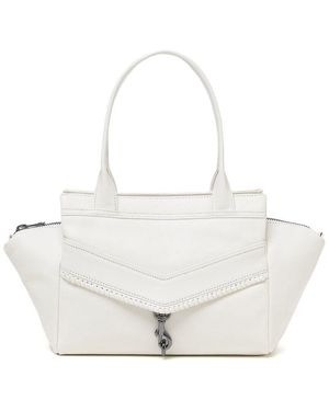 Botkier Trigger Leather Satchel - White