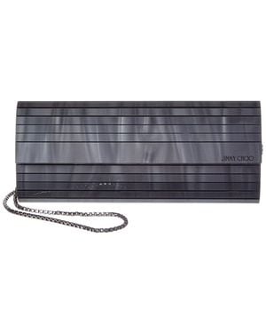 Jimmy Choo Sweetie Mother Of Pearl Clutch - Gray