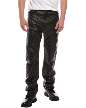 BLK DNM Leather Pant - Black