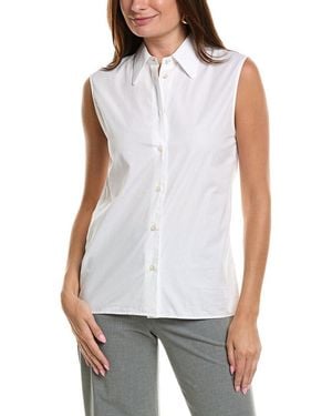 Officine Generale Officine Generale Poplin Top - White