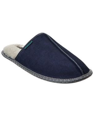 Ted Baker Peterr Suede Mule Slipper - Blue