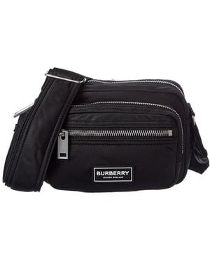 Burberry Nylon Crossbody - Black