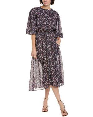 Isabel Marant Isabel Marant Etoile Imaggy Midi Dress - Purple