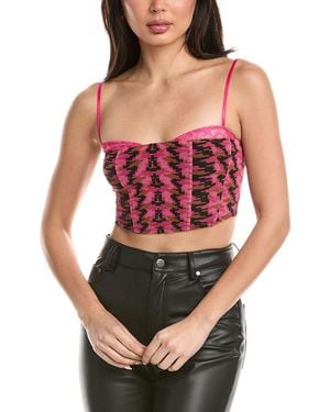 AFRM Nolan Mesh Tank Top - Red