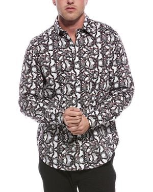 Robert Graham Gifford Woven Shirt - Grey
