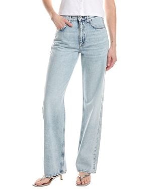 Rag & Bone Shannon High Rise Straight Flare Jean - Blue
