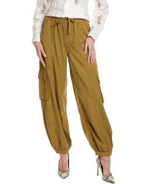 Mother Curbside Cargo Quickie Cinch Pant - Yellow