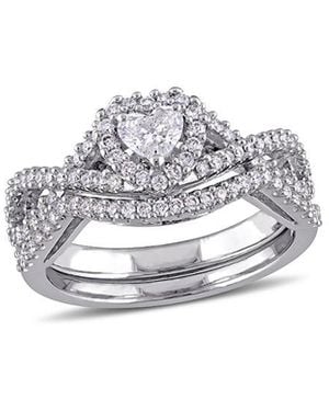 Diamond Select Cuts 14k 0.72 Ct. Tw. Diamond Heart Ring - White