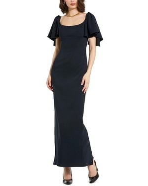 Mac Duggal Crepe Gown - Blue