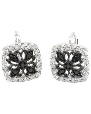 Gemstones 0.17 Ct. Tw. Diamond Earrings - Metallic