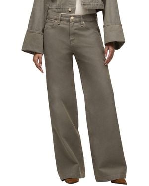 Hudson Jeans Rylee Low-Rise Loose Pant - Gray